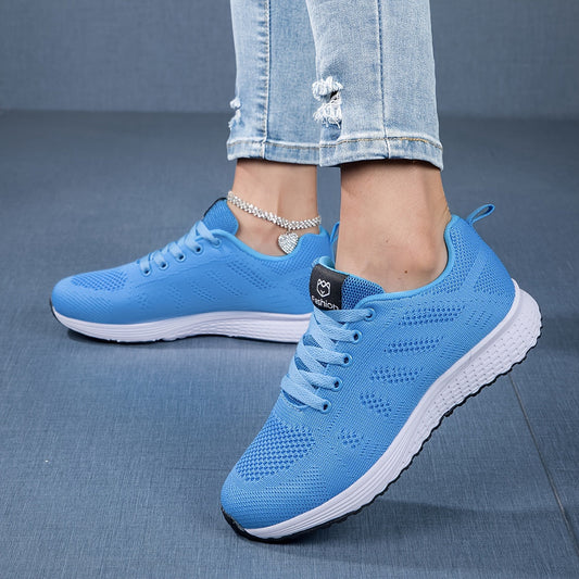 Leichte Atmungsaktive Strick-Sneaker mit Gepolsterter Sohle | Ideal für Frühling und Sommer
