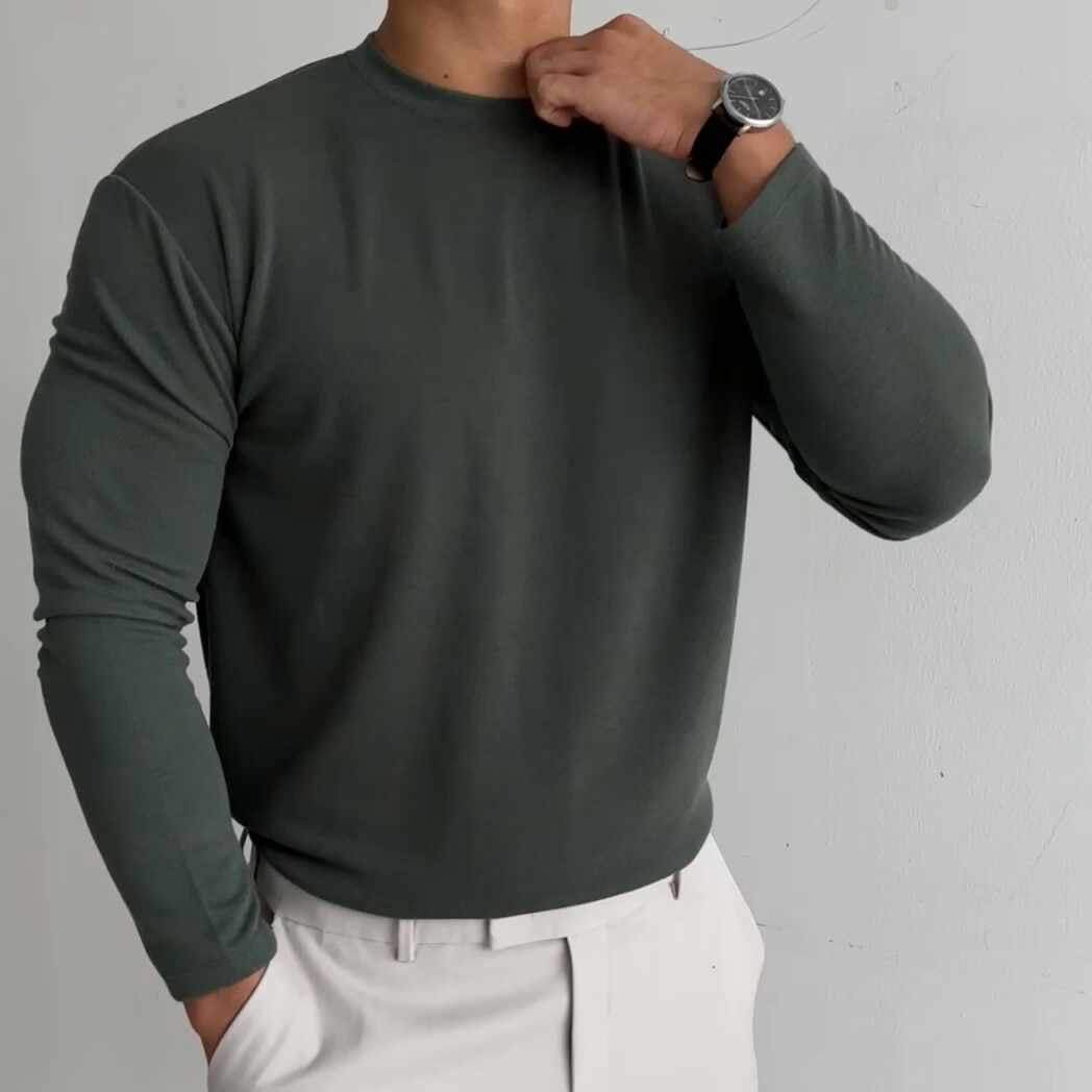 Herren Dralon Unterhemd mit Verdickung, ideal für Herbst und Winter