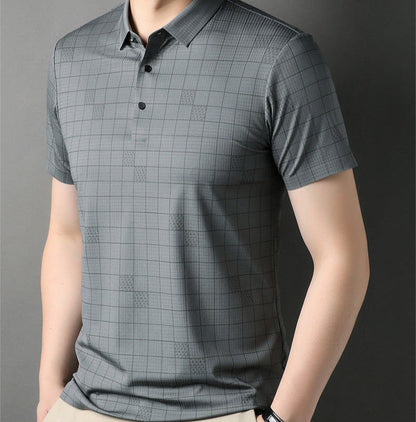 Herren Kurzarm T-Shirt aus Dünner Eisseide | Ideal für den Sommer