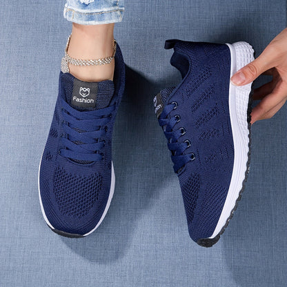 Leichte Atmungsaktive Strick-Sneaker mit Gepolsterter Sohle | Ideal für Frühling und Sommer