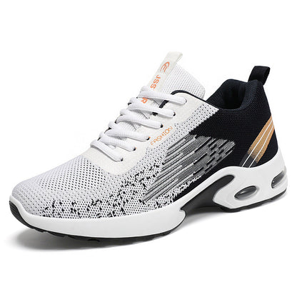 Atmungsaktive Air Cushion Sneakers mit Gewebtem Obermaterial | Ideal für Frühling & Herbst
