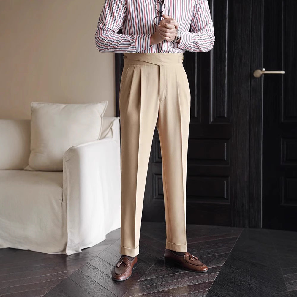 Herren Business-Hosen mit geradem Bein | Ideal für Frühling und Herbst