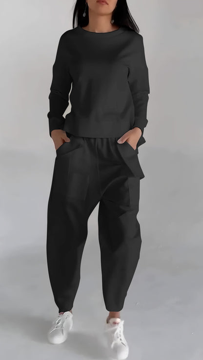 Bequemes Set aus Atmungsaktivem Stoff mit Vielseitigem Design