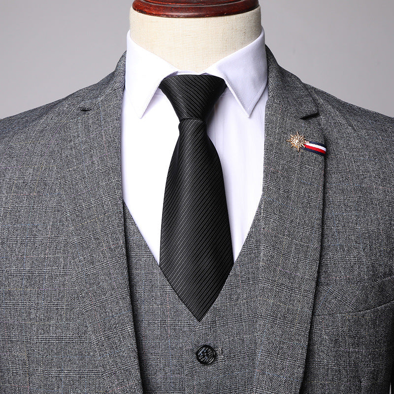 Dreiteiliger Business-Anzug mit Blazer, Weste und Hose | Ideal für Frühling und Herbst