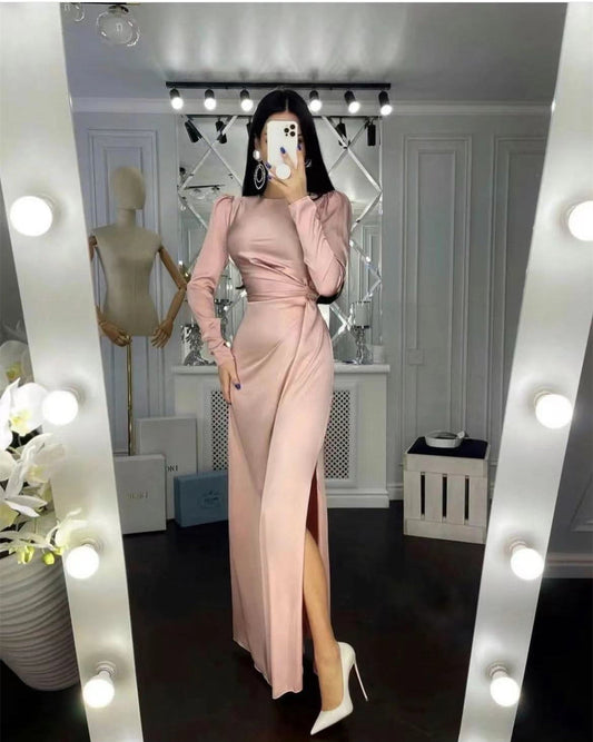 Tailliertes Kleid mit Unregelmäßigem Saum | Ideal für den Frühling und Sommer