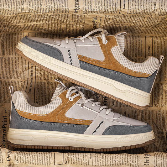 Low-Top Abriebfeste Sportsneaker mit Dicke Sohle | Ideal für den Herbst