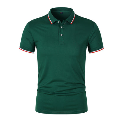 Herren Einfarbiges Kurzarm Top – Ideal für den Sommer