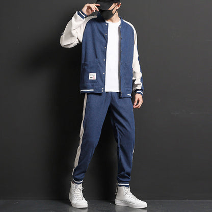 Zweiteiliges Herren Sportjacken Set | Ideal für alle Jahreszeiten