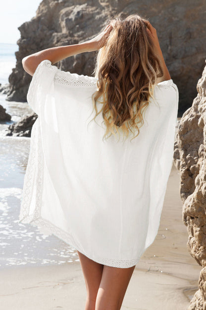 Leichtes Strandüberwurf Kleid Ideal für Sommer