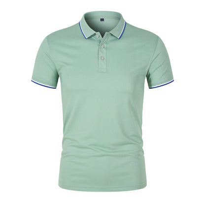 Herren Einfarbiges Kurzarm Top – Ideal für den Sommer