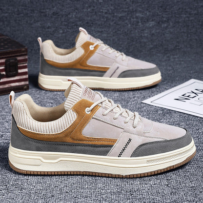 Low-Top Abriebfeste Sportsneaker mit Dicke Sohle | Ideal für den Herbst