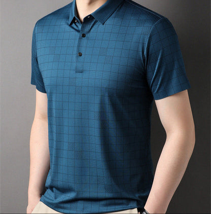 Herren Kurzarm T-Shirt aus Dünner Eisseide | Ideal für den Sommer