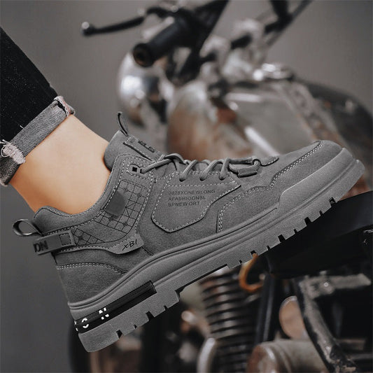 Herren Rutschfeste Wasserfeste Schnür-Board-Schuhe Ideal für alle Jahreszeiten