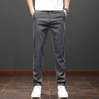 Herren Slim-Fit Gerade Hosen Ideal für Alle Jahreszeiten