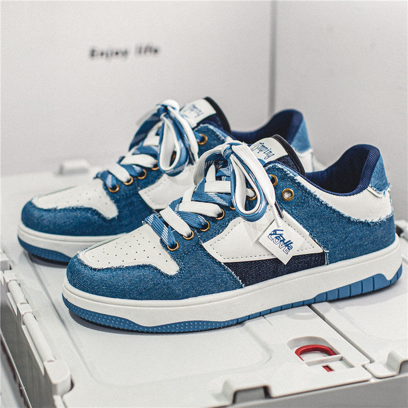 Lace-Up PU Board Shoes mit Atmungsaktivem Mesh-Futter | Ideal für Alle Jahreszeiten