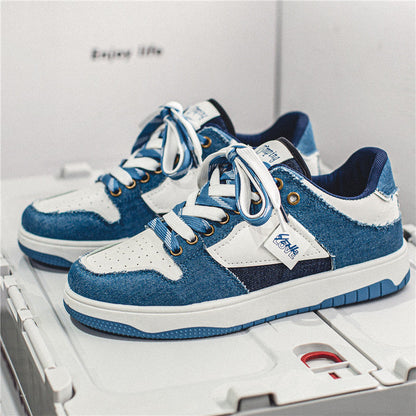 Lace-Up PU Board Shoes mit Atmungsaktivem Mesh-Futter | Ideal für Alle Jahreszeiten