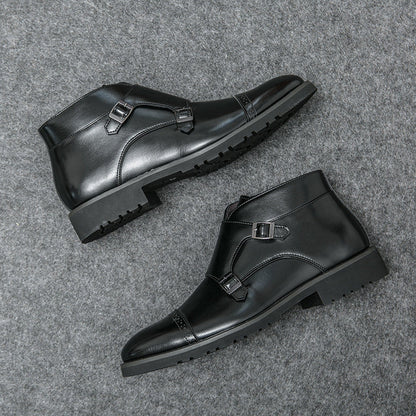 High-Top Spitzleder Outdoor Boots | Ideal für alle Jahreszeiten