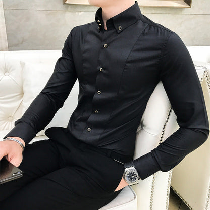 Langarm-Shirt in Uni-Farbe Ideal für Alle Jahreszeiten