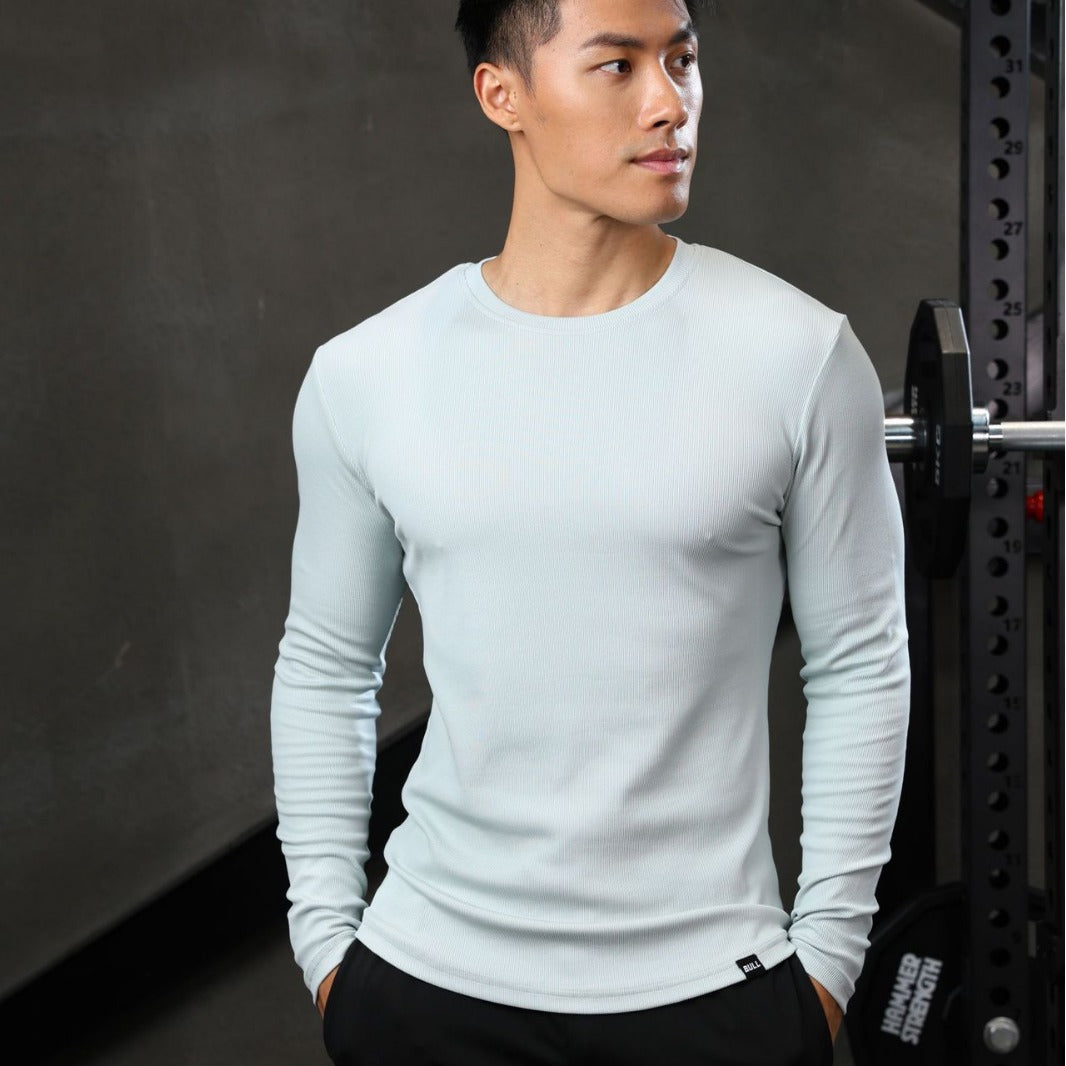 Langarm-Laufshirt für das Workout | Ideal für Frühling und Herbst