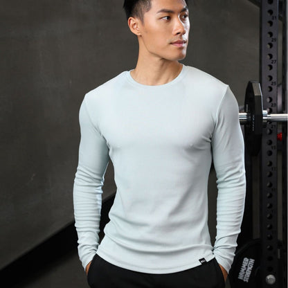 Langarm-Laufshirt für das Workout | Ideal für Frühling und Herbst