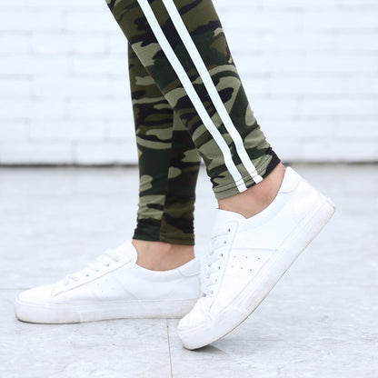 Camouflage High-Waisted Yoga Pants I Ideal für alle Jahreszeiten