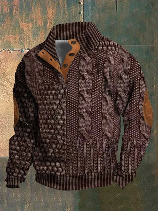 Warmer Strickpullover für Herren | Ideal für Herbst und Winter