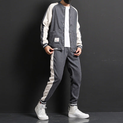 Zweiteiliges Herren Sportjacken Set | Ideal für alle Jahreszeiten