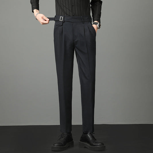 Herren Slim Fit Gerade Anzughose | Ideal für den Herbst