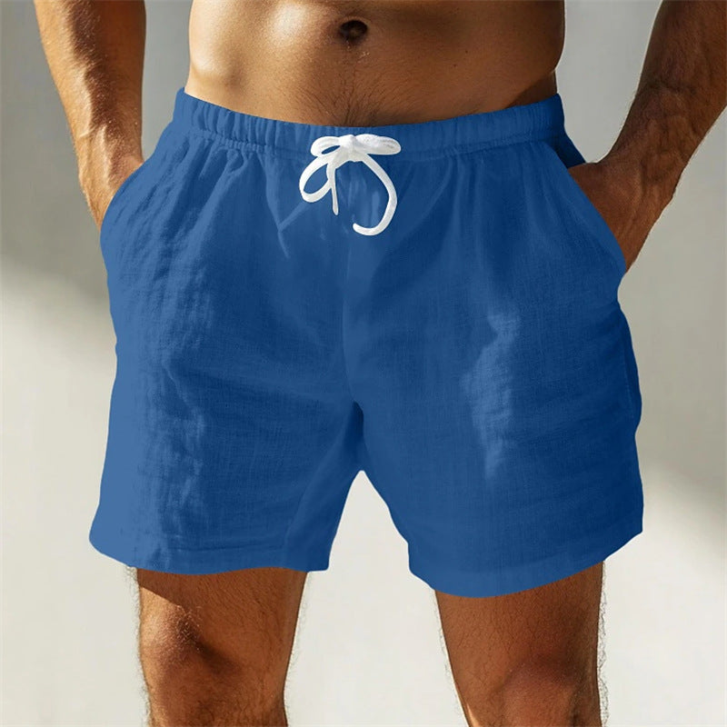 Reine Baumwolle Einfarbige Atmungsaktive Shorts | Ideal für den Sommer