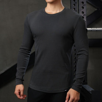 Langarm-Laufshirt für das Workout | Ideal für Frühling und Herbst