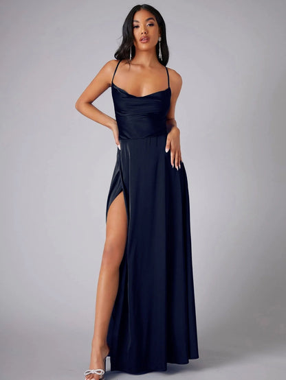 Fließendes Maxikleid mit Offenem Rücken | Ideal für Frühling und Sommer