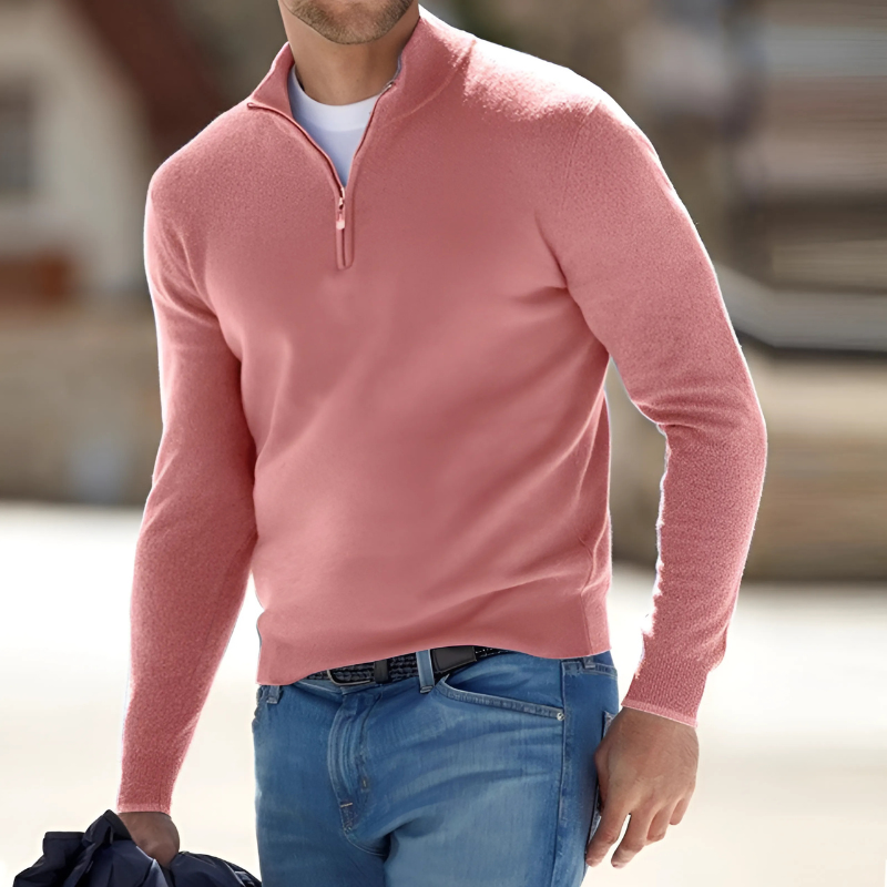 Weicher Strickpullover für Herren | Ideal für Herbst und Winter