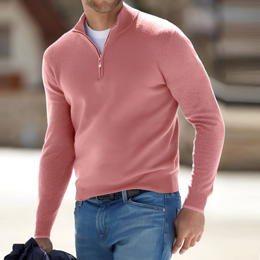 Weicher Strickpullover für Herren | Ideal für Herbst und Winter