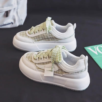 Canvas-Board-Schuhe mit dicker Sohle | Ideal für Frühling und Herbst