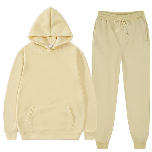 Locker sitzendes Sweatshirt-Sweatpants-Set für Damen und Herren Ideal für alle Jahreszeiten