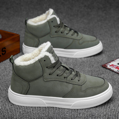 Herren High-Top Fleece-Lined Sportschuhe | Ideal für den Winter