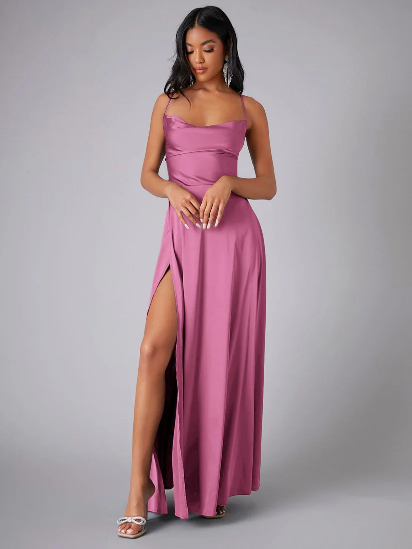 Fließendes Maxikleid mit Offenem Rücken | Ideal für Frühling und Sommer