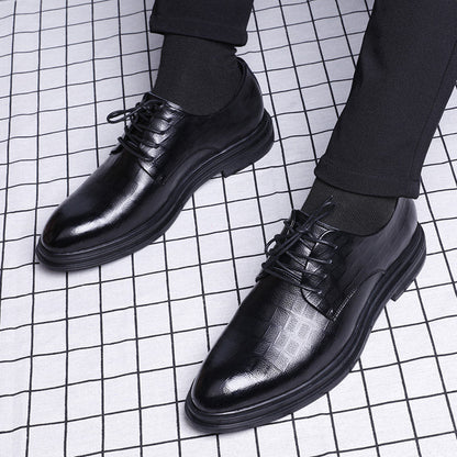 Echte Leder Business Schuhe mit Rutschfester Sohle Ideal für Herbst