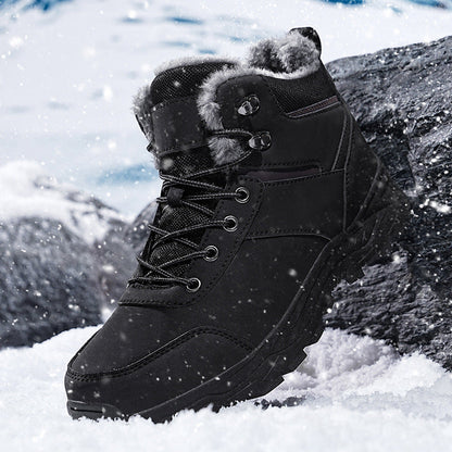 Isolierte Leder Outdoor-Reiseboots Ideal für den Winter