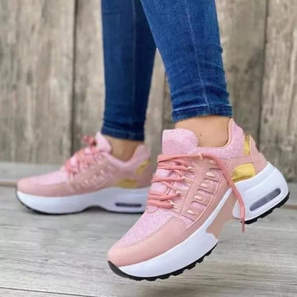 Damen Komfortschuhe mit Weichem Futter Ideal für Alle Jahreszeiten