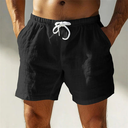 Reine Baumwolle Einfarbige Atmungsaktive Shorts | Ideal für den Sommer