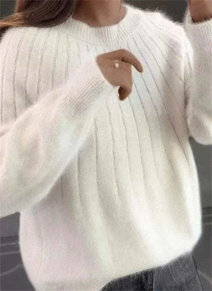 Weicher Strickpullover