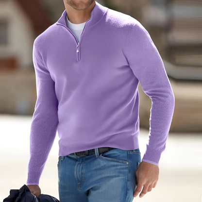 Weicher Strickpullover für Herren | Ideal für Herbst und Winter