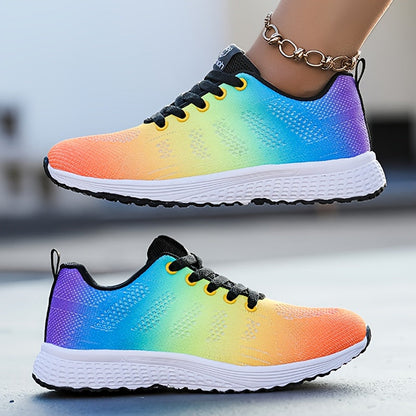 Leichte Atmungsaktive Strick-Sneaker mit Gepolsterter Sohle | Ideal für Frühling und Sommer