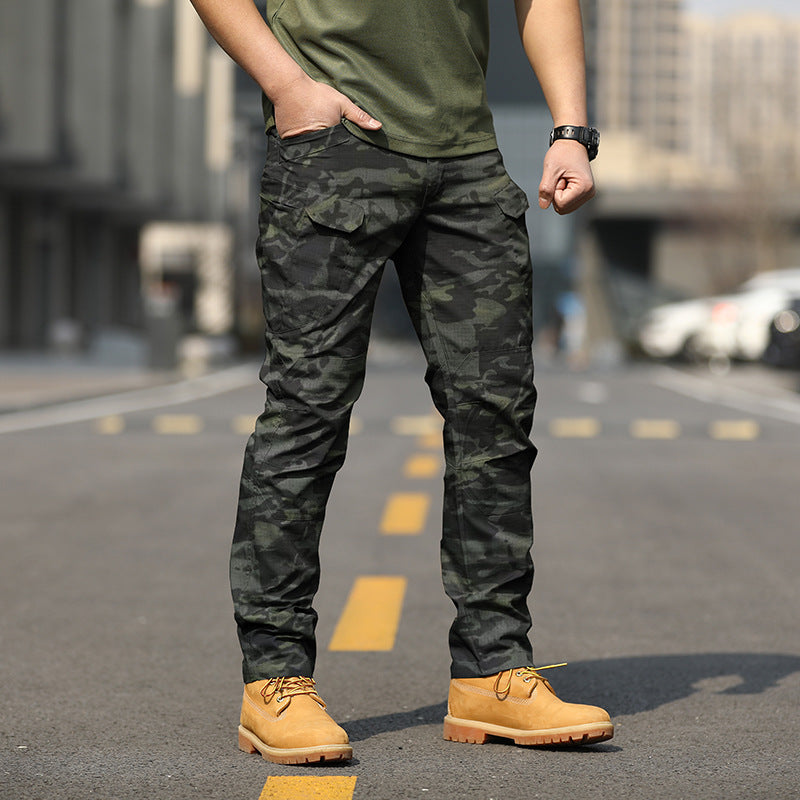 Herren Multifunktions-Taktische Hose mit Wasserdichtem Stoff I Ideal für Alle Jahreszeiten