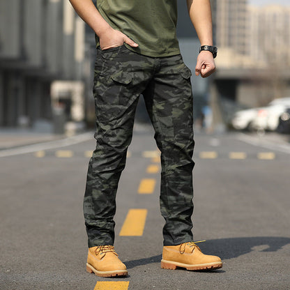 Herren Multifunktions-Taktische Hose mit Wasserdichtem Stoff I Ideal für Alle Jahreszeiten
