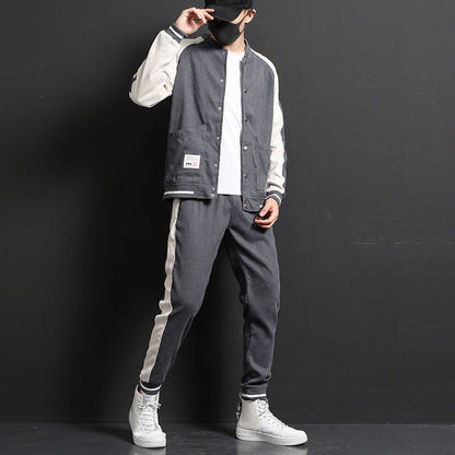 Zweiteiliges Herren Sportjacken Set | Ideal für alle Jahreszeiten