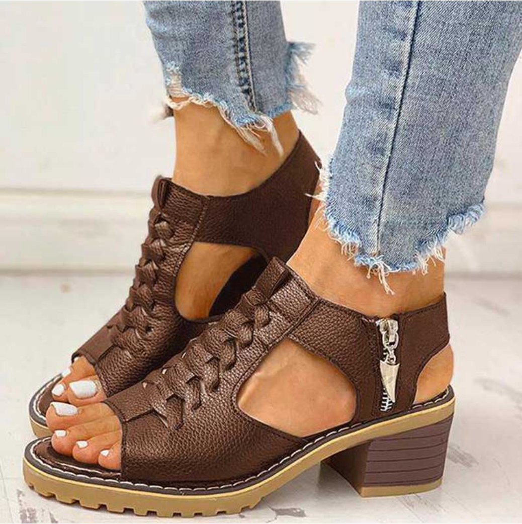 High Heel Sandalen mit unterstützendem Sitz und atmungsaktivem Design | Ideal für Sommer