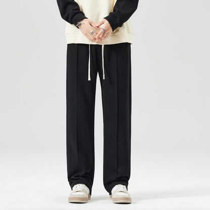 Herren Gerade Sweatpants mit Kordelzugbund I Ideal für Winter
