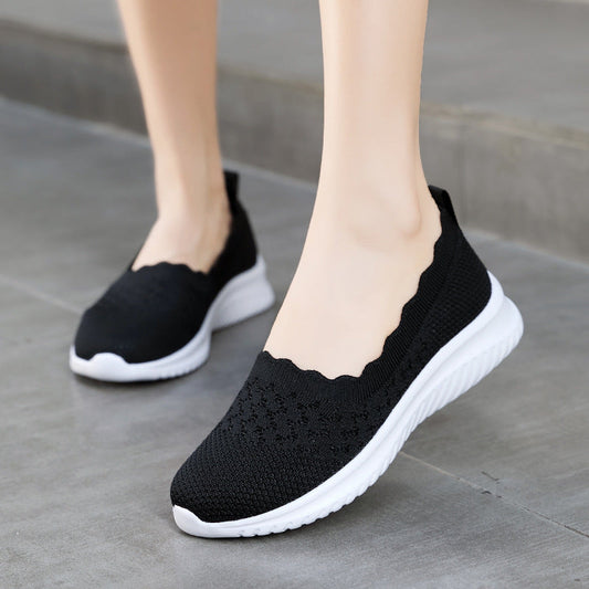 Niedrig geschnittene atmungsaktive Mesh-Laufschuhe | Ideal für den Frühling